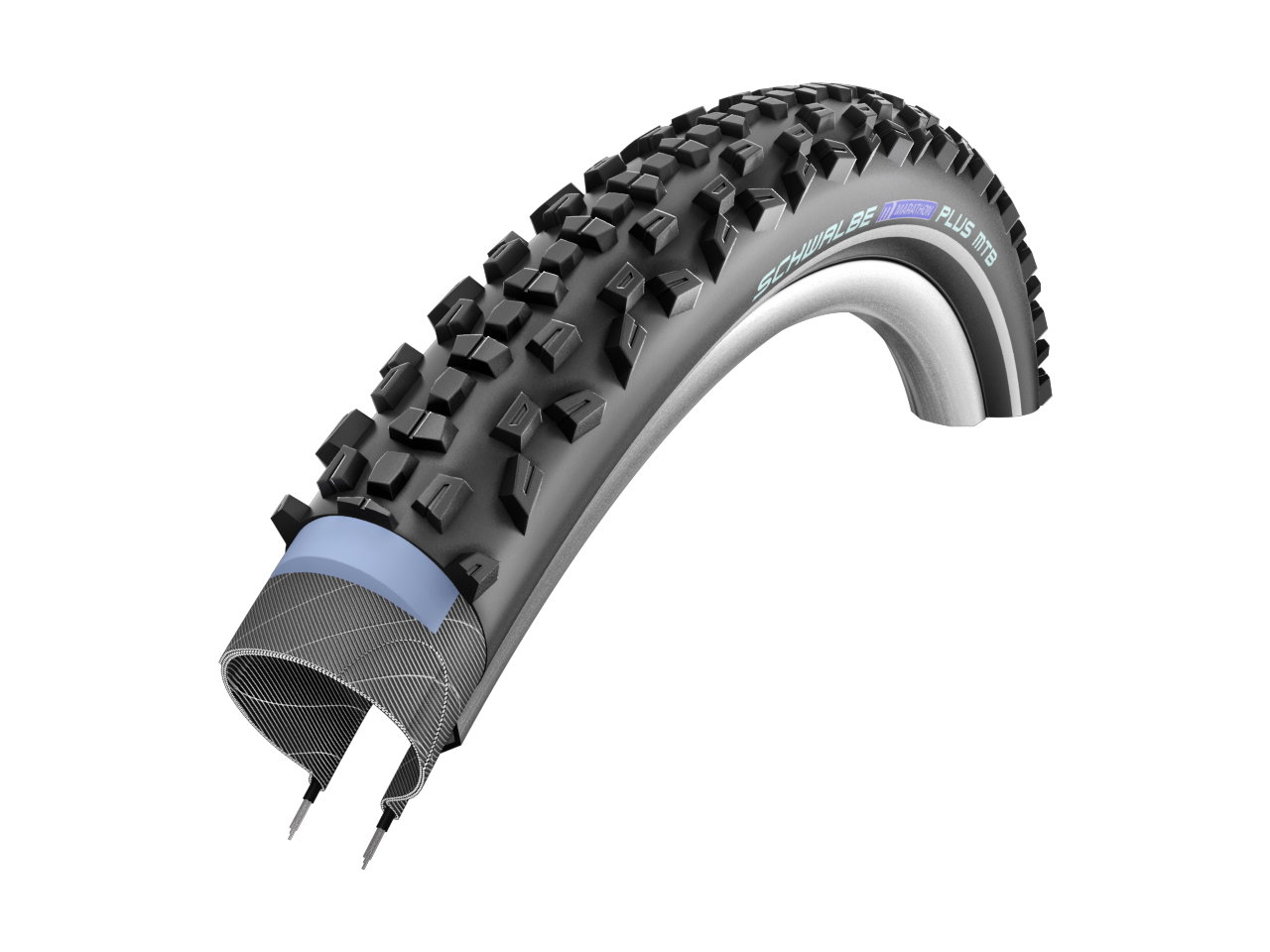 Schwalbe Cauciuc SCHWALBE MARATHON PLUS MTB 27.5*2.10/54-584 HS468 B/B RT Sarma