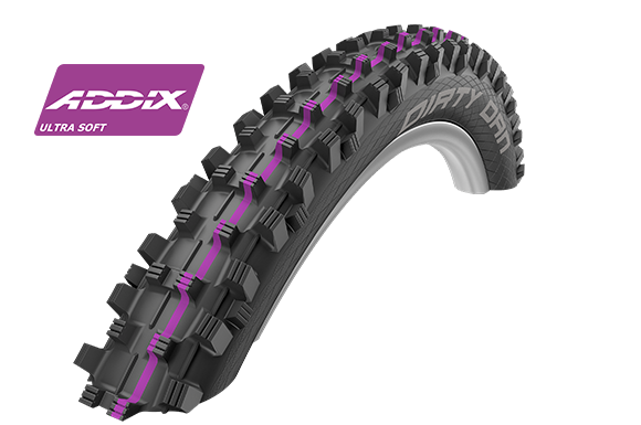 Schwalbe Cauciuc Schwalbe DIRTY DAN Evo Addix U-Soft HS417 27.5*2.35/60-584 B/B-SK TL-Easy Pliabil