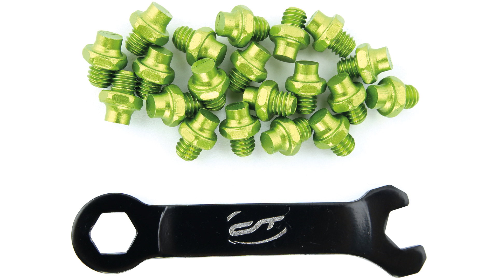 Pini pedale CONTEC R-pins Select- verde 20buc - incl. cheie
