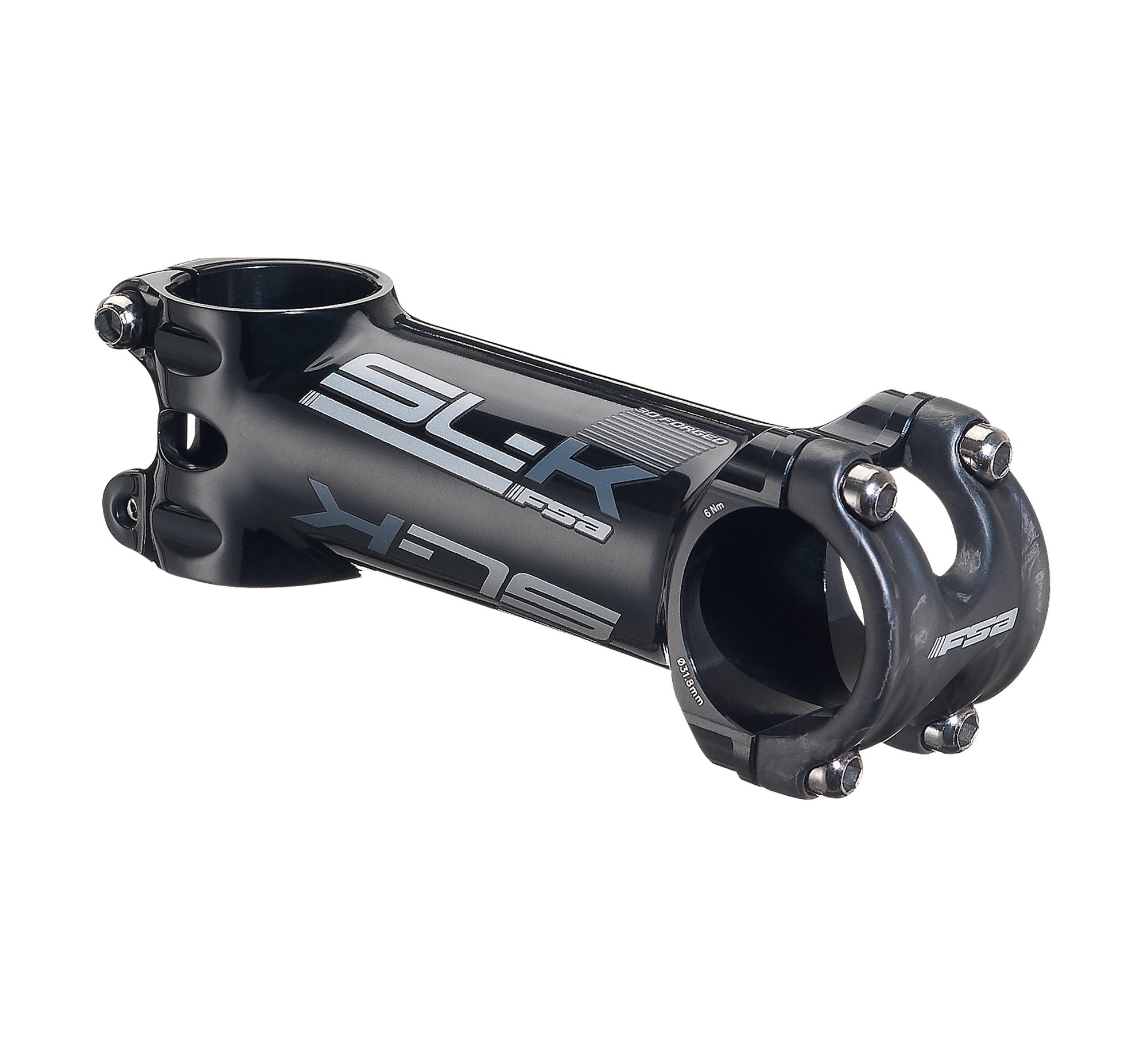 Pipa FSA SL-K ST gri aluminu 1 1/8'' 31.8x80mm +/-6