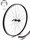 Roata CROSSER X2 36H 26" Fata QR Disc capsata Negru
