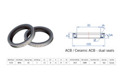 Rulment cuvete FSA TH-373 ACB 1" 36x45 dualS MR055E