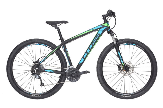 Bicicleta CROSS Grx 827 29" Negru/Albastru/Verde 560mm