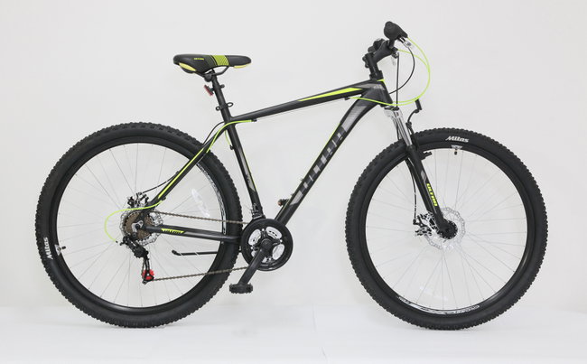Bicicleta ULTRA Nitro 29" negru/gri/galben 480mm