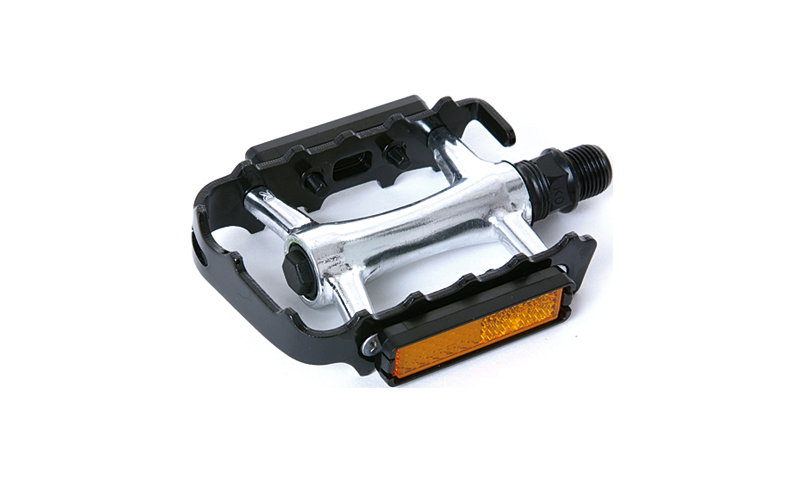 Pedale CONTEC CPI-046 - rulmenti 256g - argintiu/negru