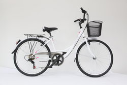 Bicicleta ULTRA Tonus CTB 26" alb