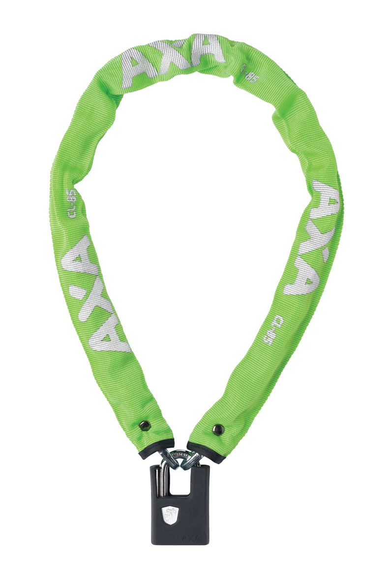 Axa Incuietoare lant AXA Clinch 85x6 - Green soft