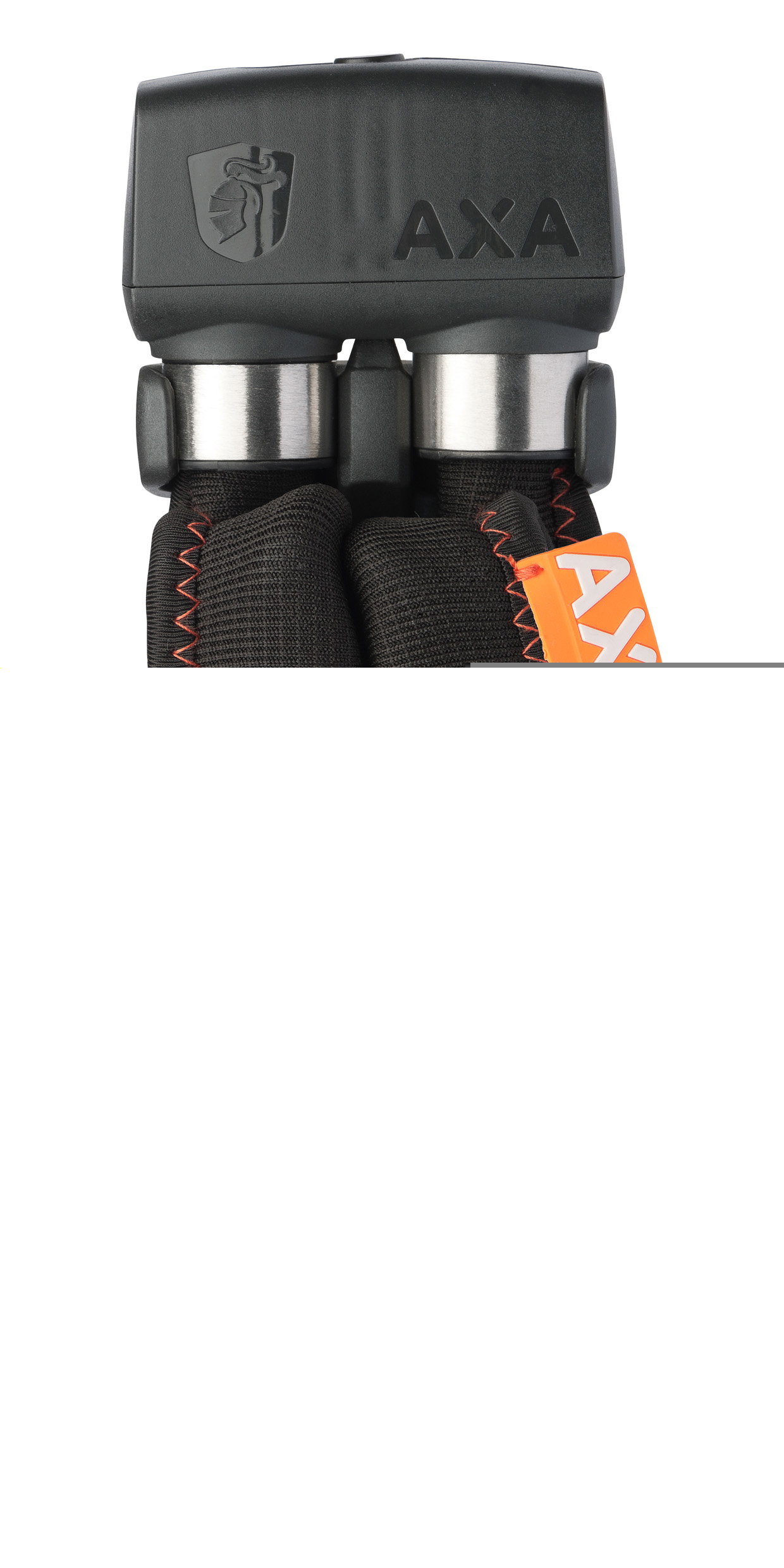 Axa Incuietoare pliabila AXA 1000 105cm/10mm - Gri