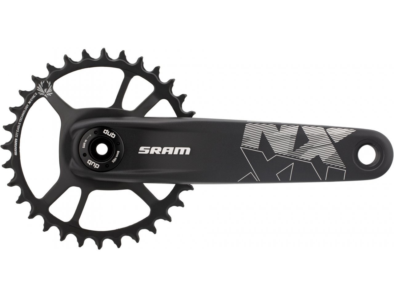 Bicycle Cassettes & Freewheels Angrenaj SRAM NX Eagle Direct Mount DUB 170mm 32T, Culoare: Black