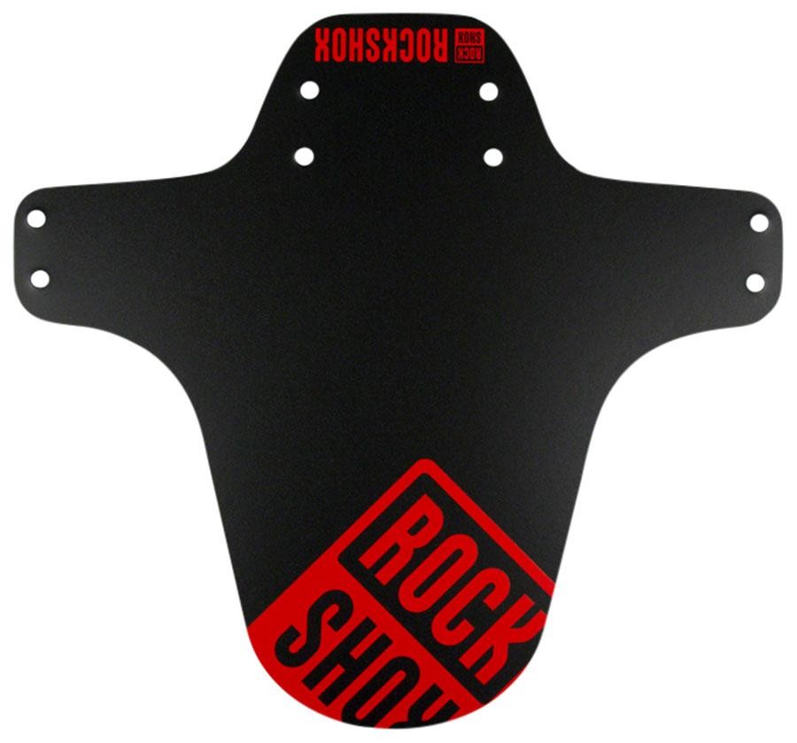 Bicycle Fenders Fender RockShox MTB Black Oxy Red Print, Culoare: Black
