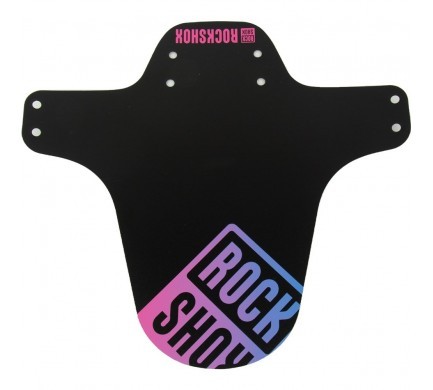 SRAM Fender RockShox MTB Black Pink/Blue Fade Print, Culoare: Black