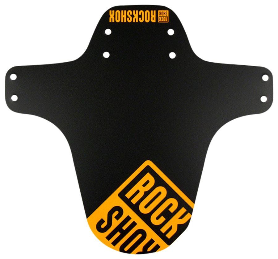 SRAM Fender RockShox MTB Fender Black Neon Orange Print, Culoare: Black