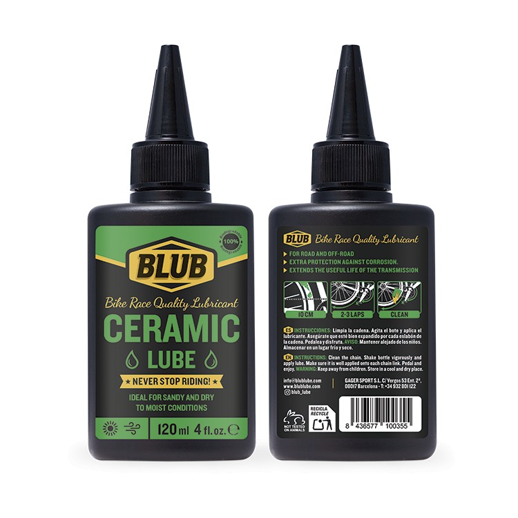 Bicycle Accessories Blub Ceramic Lube 120 ML, Culoare: Black