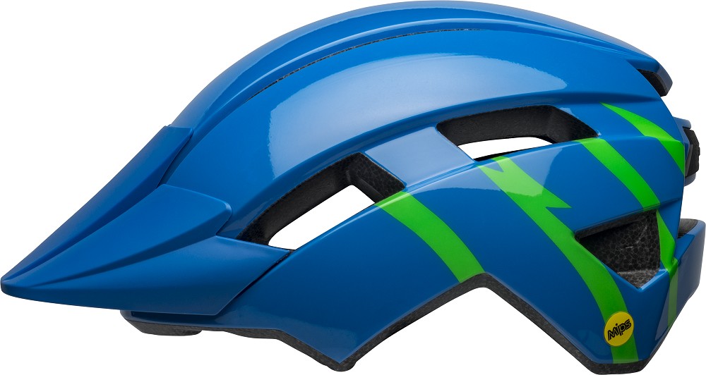 Bicycle Helmets Casca Bell Sidetrack II MIPS blue green, Marime: Universal Youth