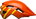 Casca Bell Sidetrack II orange, Marime: Universal Child