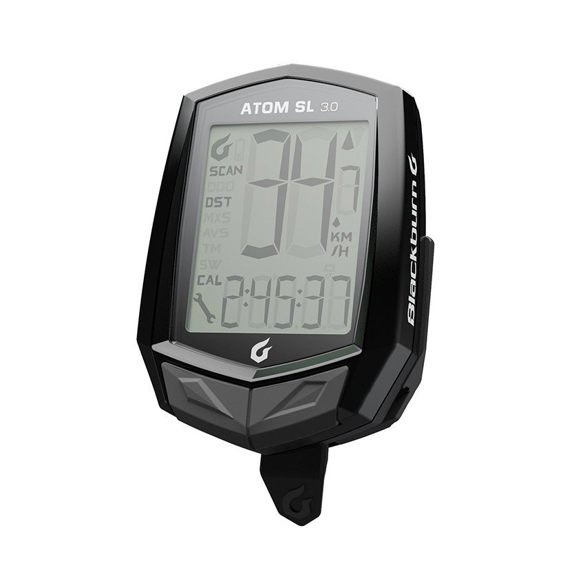 Ciclocomputer Blackburn Atom SL 3.0, Culoare: Black