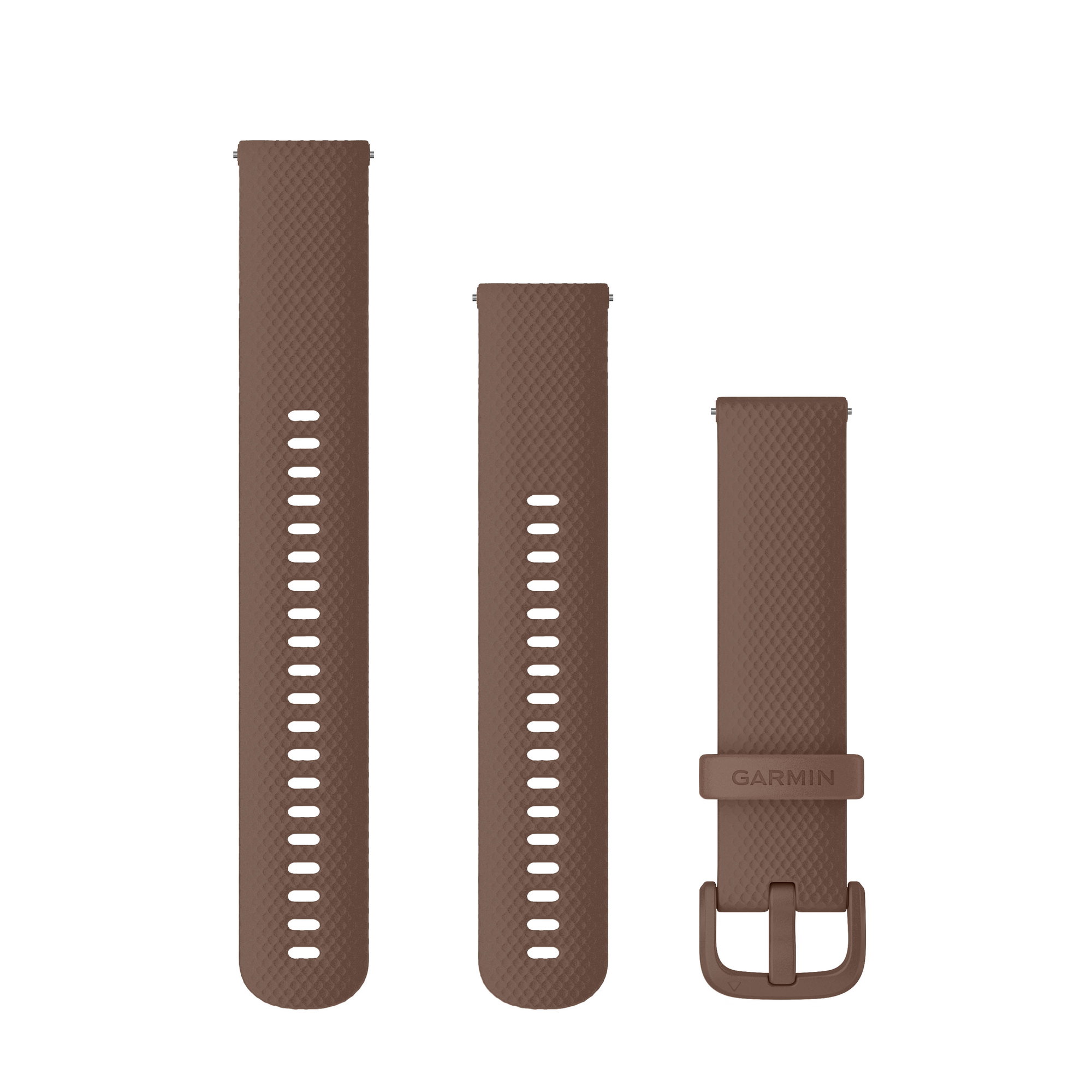 Watch Bands Garmin - curea silicon Quick Release 20 - cacao pentru Vivoactive/ Vivomove/ Venu/ Forerunner
