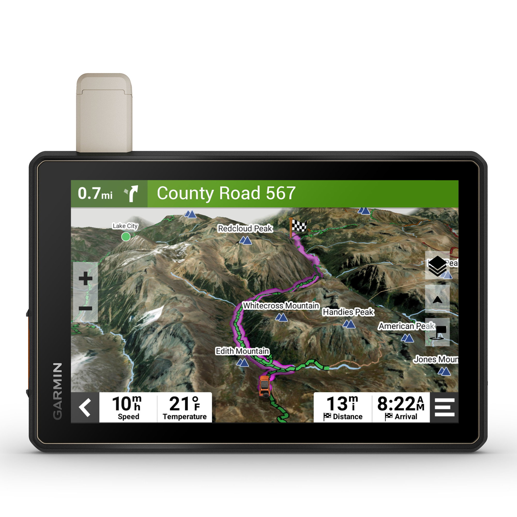 GPS Navigation Systems Garmin Tread GPS off-road Overland 8" inReach