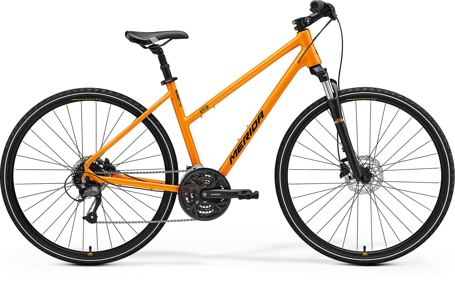 Merida MERIDA 2022 CROSSWAY 40 NOI M(L)(51L) NARANCS (FEKETE)