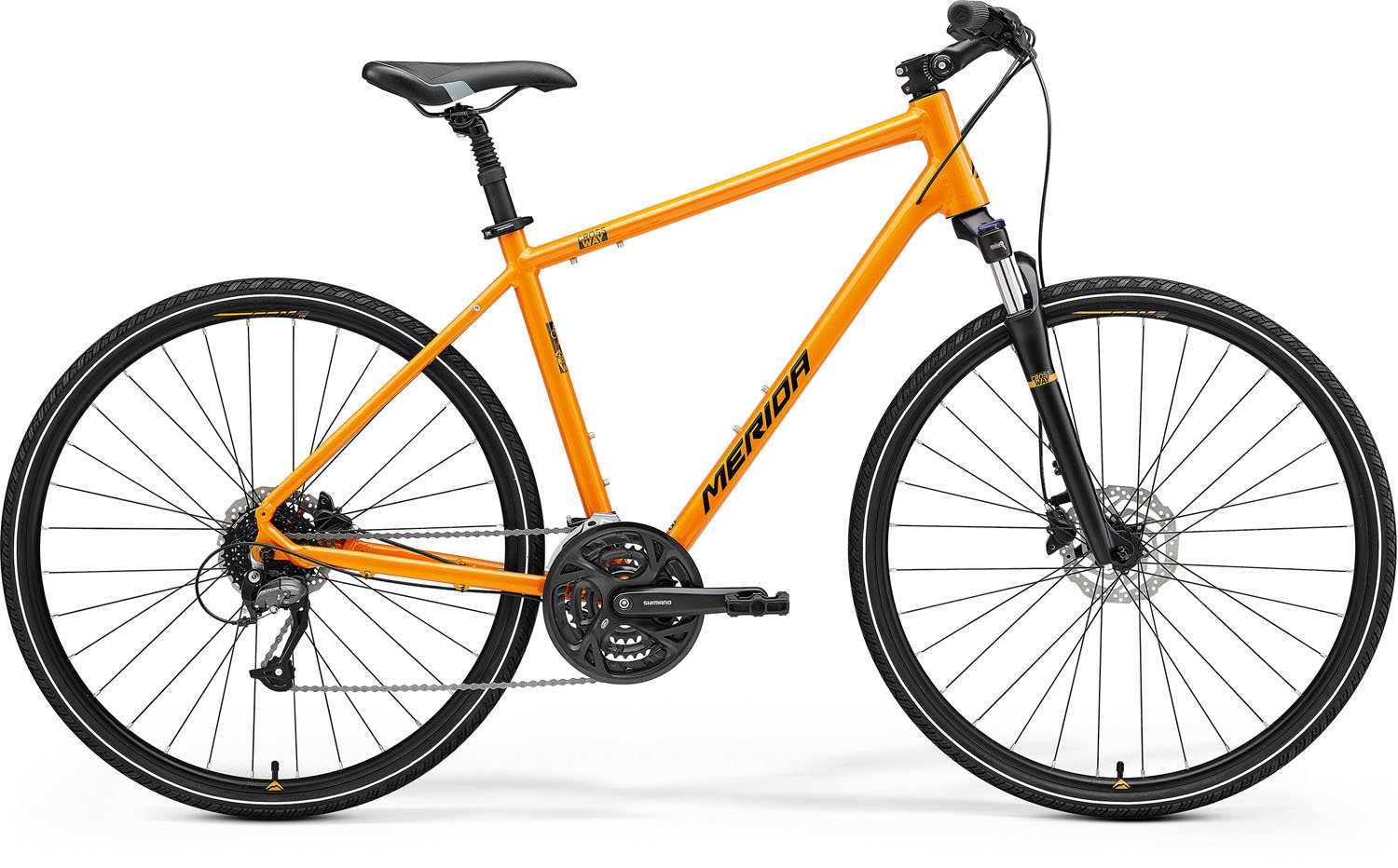 Merida MERIDA 2022 CROSSWAY 40 XS(43) NARANCS (FEKETE)