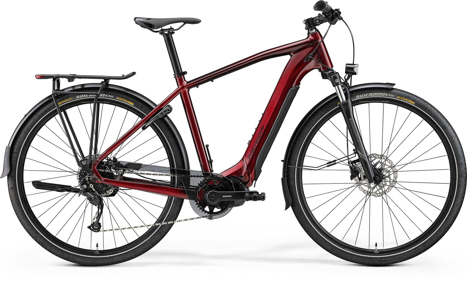 Merida MERIDA 2022 eSPRESSO 400 S EQ BORDO (NEGRU)