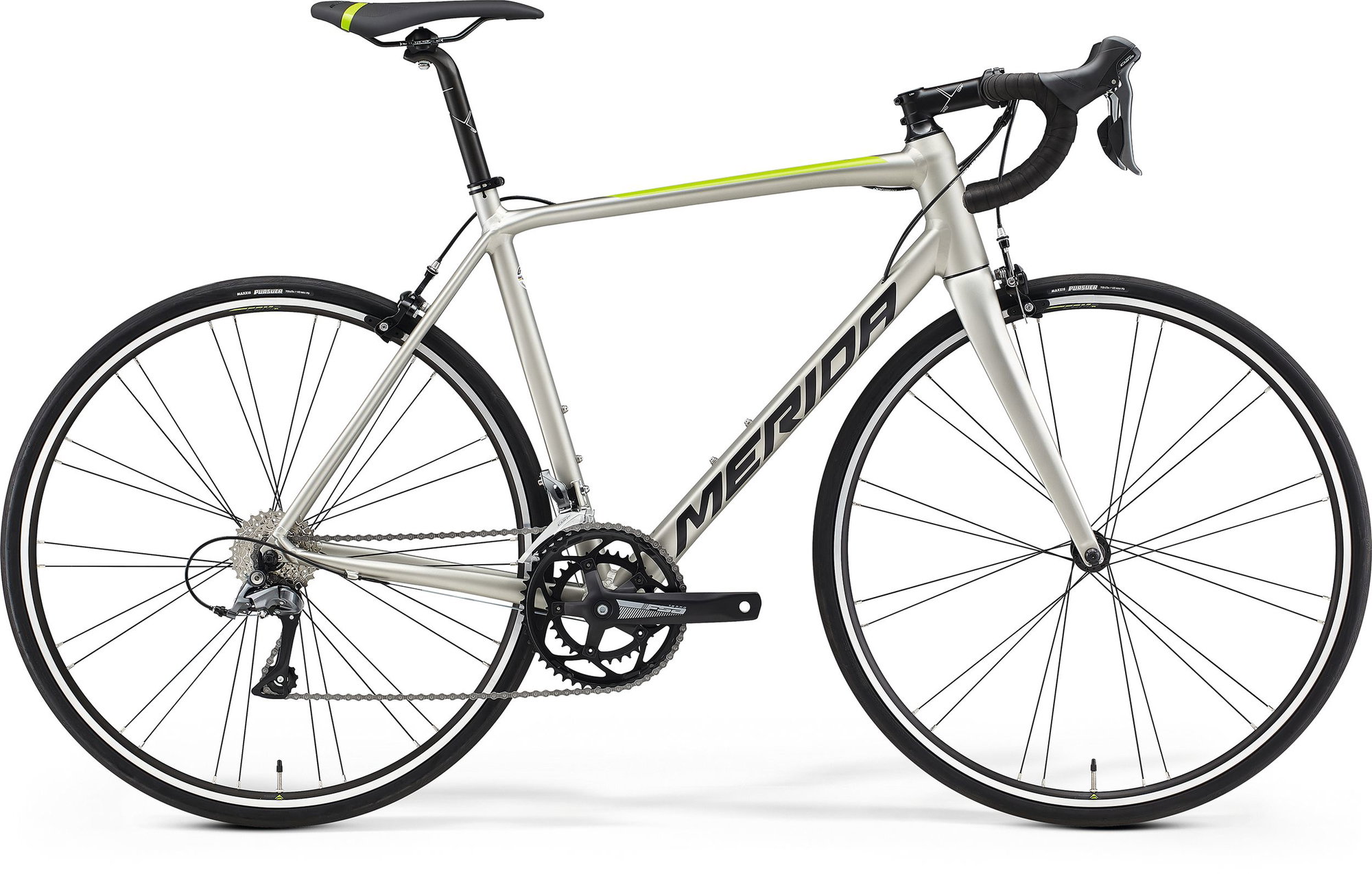 Merida Merida Scultura Rim 100 - kit cadru - gri-verde - S-M