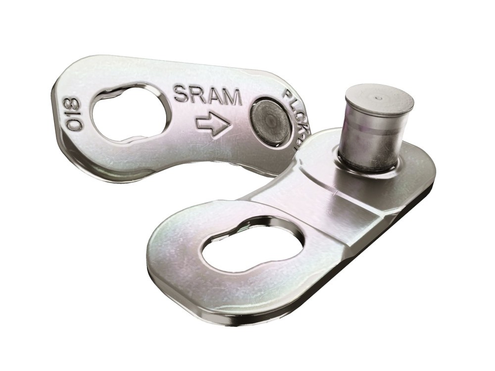 Bicycle Chains Za conectare rapida SRAM PowerLock Silver 1 buc, Culoare: Black