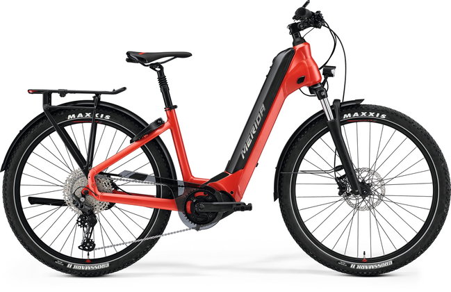 MERIDA 2022 eSPRESSO CC 675 EQ S(43) SELYEM PIROS (FEKETE)