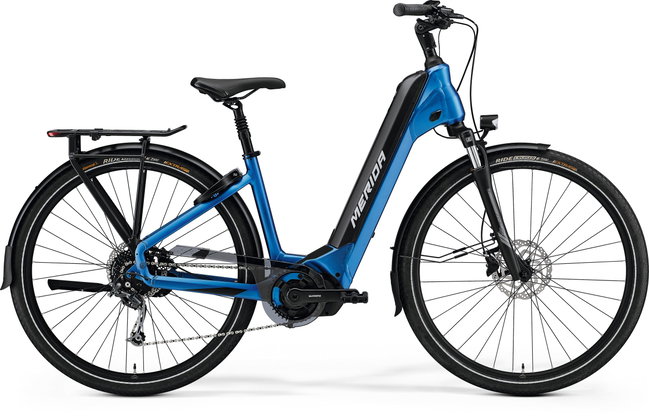 MERIDA 2022 eSPRESSO CITY 400 EQ S(43) SELYEM KEK (FEKETE)