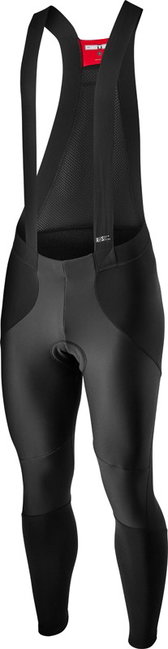 Pantaloni lungi cu bretele Castelli Sorpasso RoS Wind, Negru M
