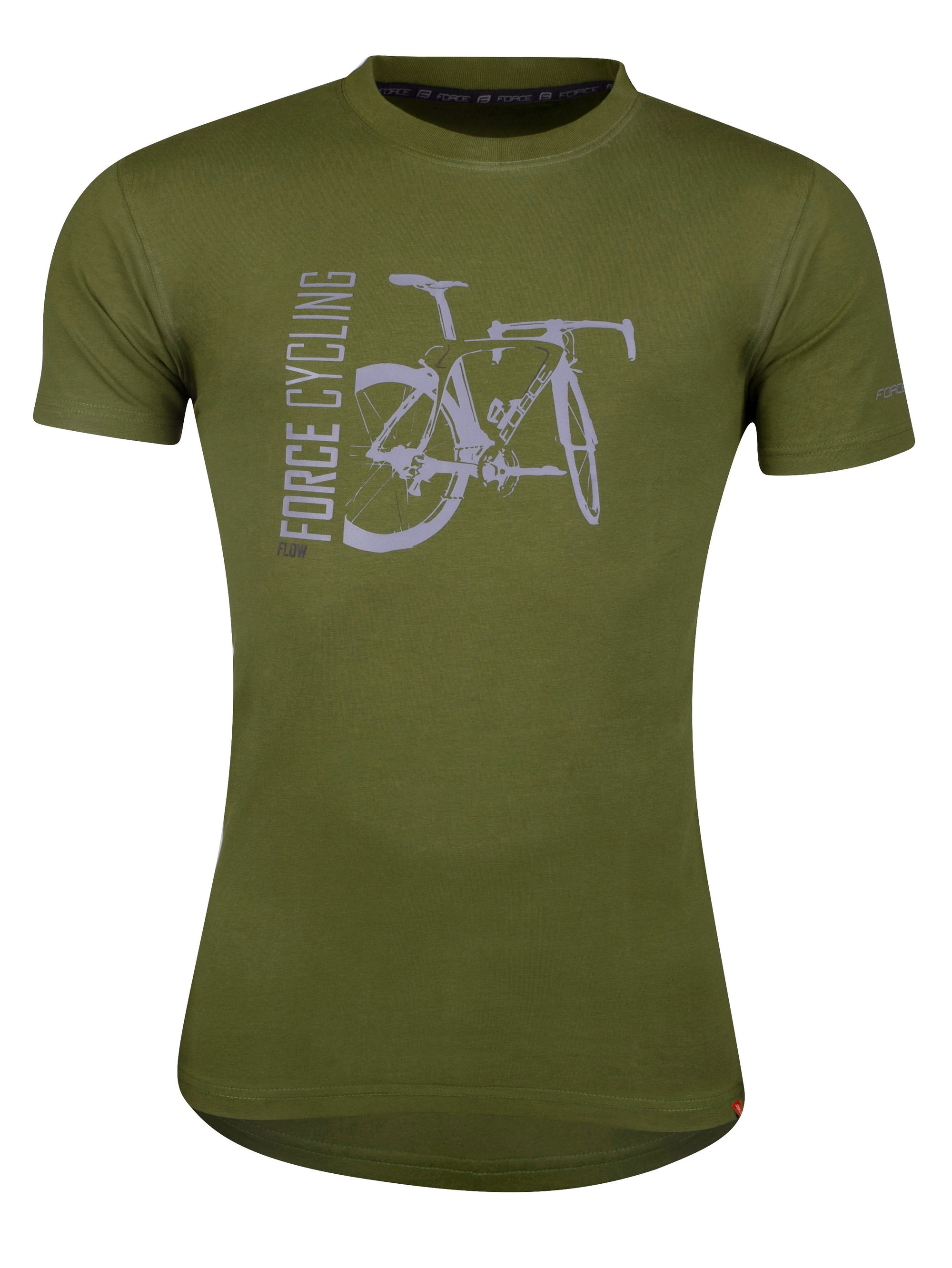 Force Tricou FORCE FLOW maneci scurte verde