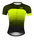Tricou Force F Ascent Verde - Galben Fluo 3XL