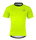 Tricou ciclism Force City, fluo/negru, XXXL