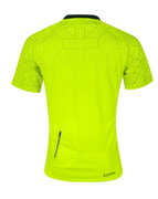 Tricou ciclism Force City, fluo/negru, XXXL