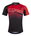 Tricou ciclism Force MTB Core, rosu/negru, XS