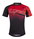 Tricou ciclism Force MTB Core, rosu/negru, XS