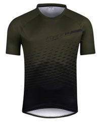 Tricou maneca scurta Force MTB Angle, army, 3XL