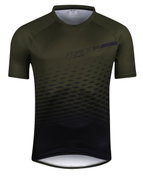 Tricou maneca scurta Force MTB Angle army