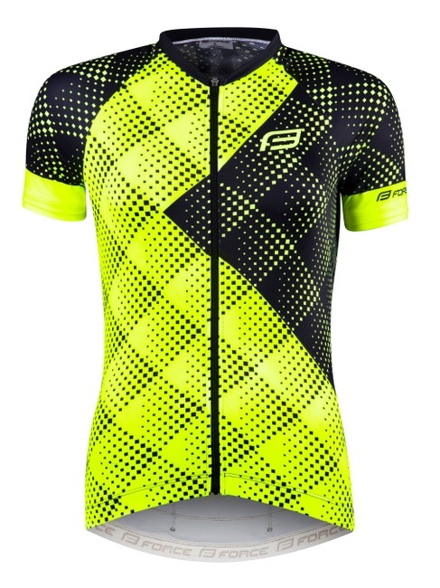Tricou maneca scurta dama Force Vision, fluo