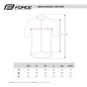 Tricou maneca scurta dama Force Vision, fluo