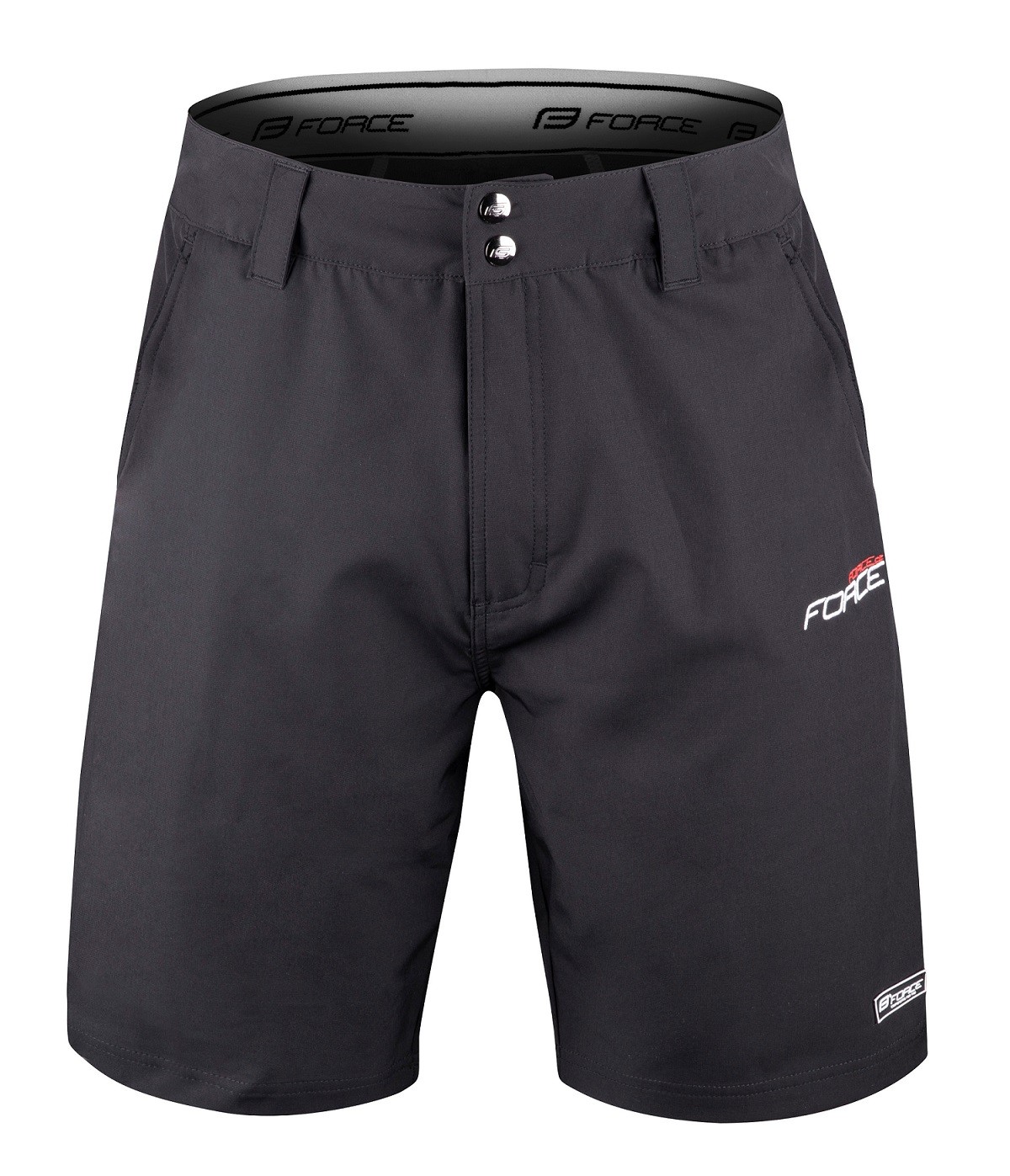 Force Pantaloni Force Blade MTB cu sub-pantaloni cu bazon Negru