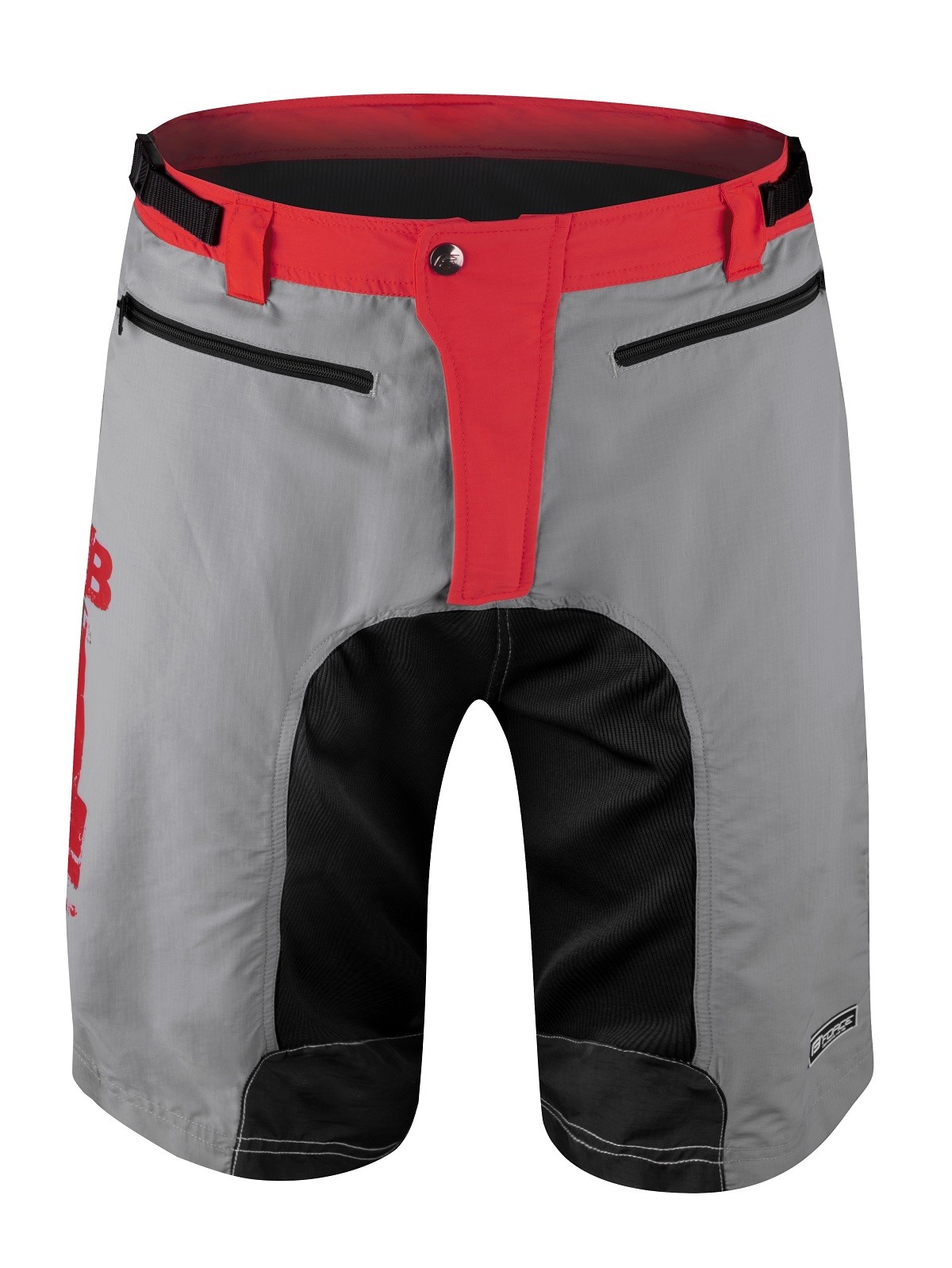 Force Pantaloni Force MTB-11 cu sub-pantaloni cu bazon Gri XS
