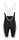 Pantaloni scurti cu bazon si bretele Force B40 negru/gri S