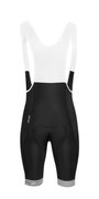 Pantaloni scurti cu bazon si bretele Force B40 negru/gri S