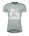 Tricou ciclism Force Bike, gri/verde, L