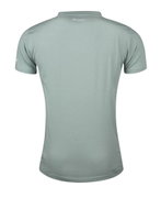 Tricou ciclism Force Bike, gri/verde, L
