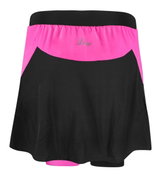 Fusta cu pantaloni scurti cu bazon Force Daisy negru/roz M