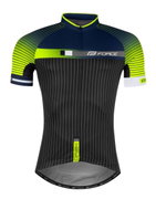 Tricou Force Dash maneci scurte albastru/fluo/negru S