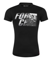 Tricou Force Spirit maneci scurte negru