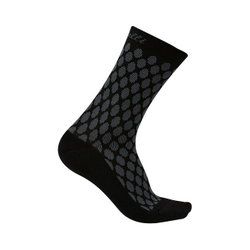 Sosete Castelli Sfida 13, de dama, Negru/Antracit, S/M, 35-38